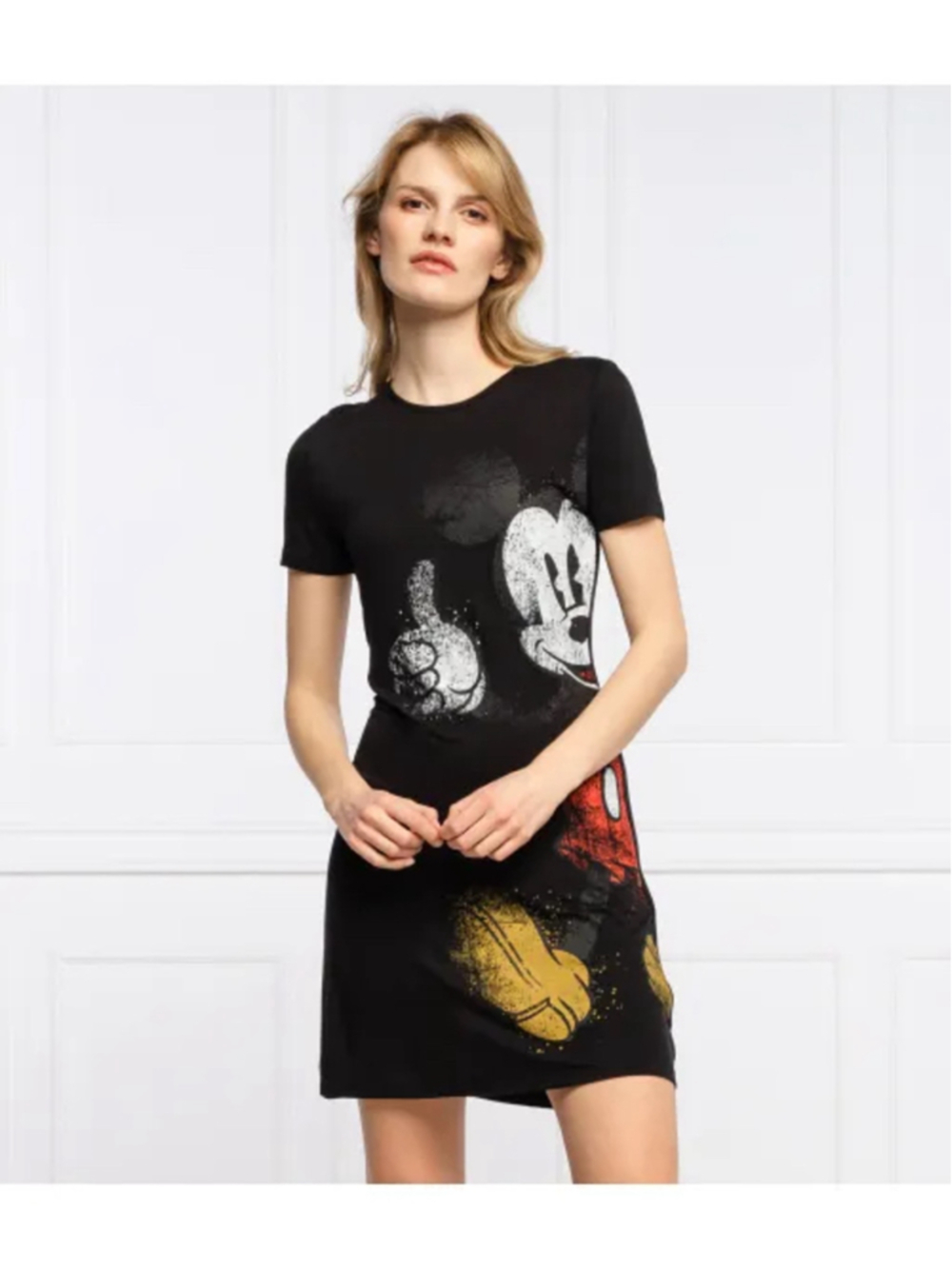 Desigual x Disney Mickey Mouse T-Shirt Dress Size M BNWT Casual Lightweight